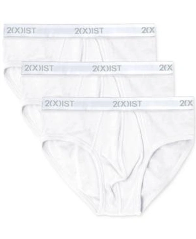Gucci Men's Underwear, Essentials Contour Pouch Brief 3 Pack In White New