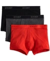 2(X)IST 2(X)IST MEN'S ESSENTIAL NO-SHOW TRUNKS 3-PACK