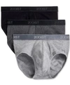 GUCCI 2(X)IST MEN'S UNDERWEAR, ESSENTIALS CONTOUR POUCH BRIEF 3 PACK