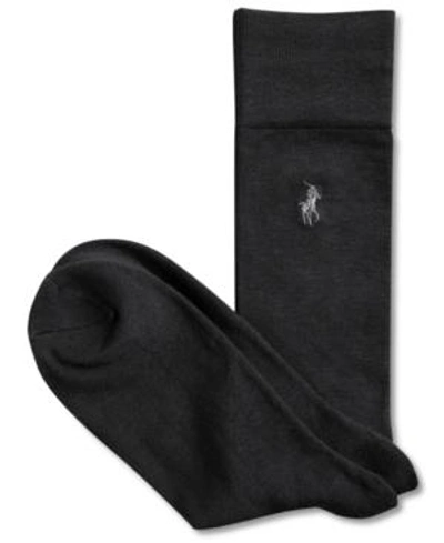 Polo Ralph Lauren 3 Pack Dress Men's Socks In Black