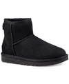 Ugg Classic Mini Ii Shearling Boots In Black