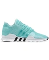 Adidas Originals Adidas Women's Eqt Support Adv Primeknit Casual Athletic Sneakers From Finish Line In Energy Aqua/core White