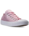 CONVERSE WOMEN'S CHUCK TAYLOR OX SATIN CASUAL SNEAKERS FROM FINISH LINE