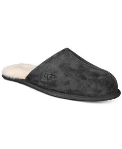 Ugg Men's Scuff Slippers In Black