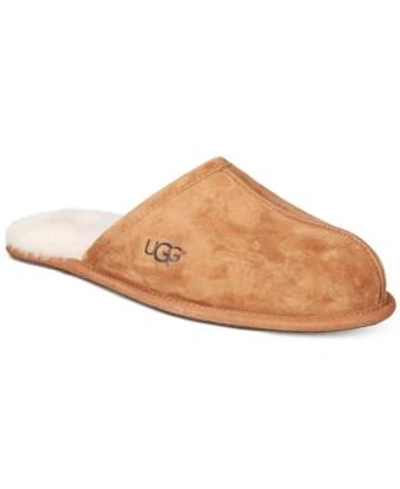 Ugg Men's Scuff Slippers Men's Shoes In Brown