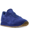 REEBOK MEN'S CLASSIC LEATHER TDC CASUAL SNEAKERS FROM FINISH LINE