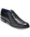 Cole Haan Men's Washington Grand Laser Wing-tip Oxfords Men's Shoes In Black