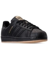 ADIDAS ORIGINALS ADIDAS MEN'S SUPERSTAR GUM CASUAL SNEAKERS FROM FINISH LINE