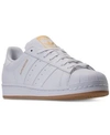 ADIDAS ORIGINALS ADIDAS MEN'S SUPERSTAR GUM CASUAL SNEAKERS FROM FINISH LINE