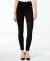 CALVIN KLEIN PULL-ON WIDE WAISTBAND KNIT PANTS