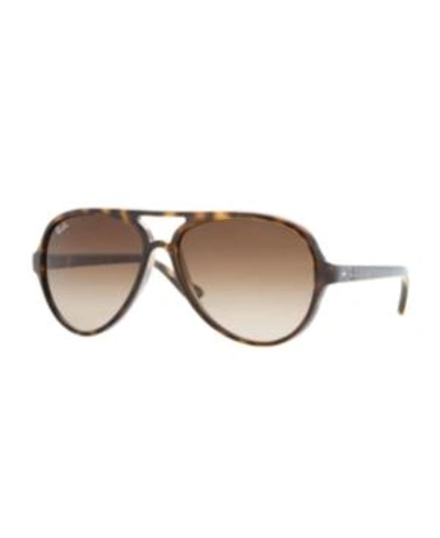 Ray Ban Sunglasses, Rb4125 Cats 5000 In Tortoise