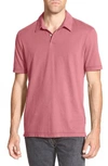 JAMES PERSE SLIM FIT SUEDED JERSEY POLO,MSX3337