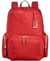 Tumi Calais Nylon 15 Inch Computer Commuter Backpack - Red In Crimson