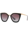 PRADA POLARIZED SUNGLASSES, PR 53SS CINEMA