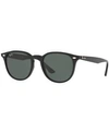 Ray Ban Rb4259 Sunglasses Black Frame Green Lenses 51-20 In Black/green