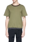 PUBLIC SCHOOL Bungee drawstring hem T-shirt