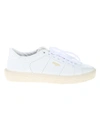 GOLDEN GOOSE TENNIS SNEAKERS,G31WS714A1 A1 WHITE LEATHER