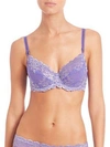 Wacoal Embrace Lace Unlined Underwire Bra In Twilight