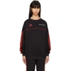 GOSHA RUBCHINSKIY Black adidas Originals Edition Logo Sweatshirt