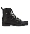 MAJE Fortune leather buckled biker boots
