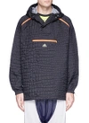 ADIDAS BY KOLOR 'Emboss' performance hoodie