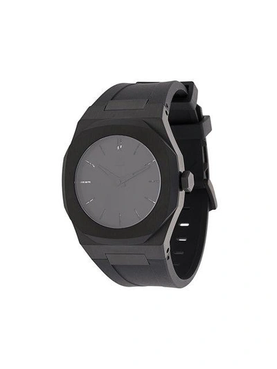 D1 Milano Mechanical Watch In Black