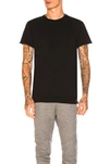 John Elliott Relaxed Crew Neck T-shirt In Black