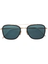 Thom Browne Square Frame Sunglasses In Black