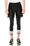 Adidas Day One Colorblocked Tech-taffeta Running Shorts In Black