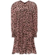 ISABEL MARANT SANDRA PRINTED SILK DRESS,P00269399