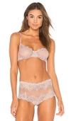 Only Hearts So Fine Lace Underwire Bra In Lavender. In Pink