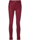 FRAME SKINNY LEATHER TROUSERS,LWLT014212401958