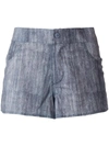 AMIR SLAMA DENIM SHORTS,950311647250