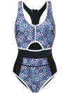 DUSKII WAIKIKI NIGHTS SWIMSUIT,DNS700912139989