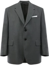 Neil Barrett Classic Blazer In Grey