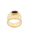 AURELIE BIDERMANN Peggy lapis ring,FW17BA01MG12406911