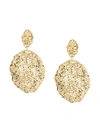 AURELIE BIDERMANN VINTAGE LACE CLIP-ON EARRINGS,LACEEARRINGSCLIPYELLOWGOLD12406892