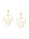 AURELIE BIDERMANN Sirocco chandelier clip-on earrings,FW17BO17MG12406909