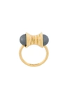 Wouters & Hendrix Vergoldetete 'curiosities' Ring Mit Perlen In Metallic