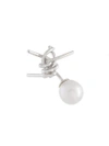 E.M. PEARL BARBED WIRE EARRING,1603AP49112260369