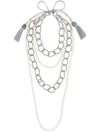 NIGHT MARKET FAUX PEARL AND BEAD LAYERED NECKLACE,W17NL37NM12254509