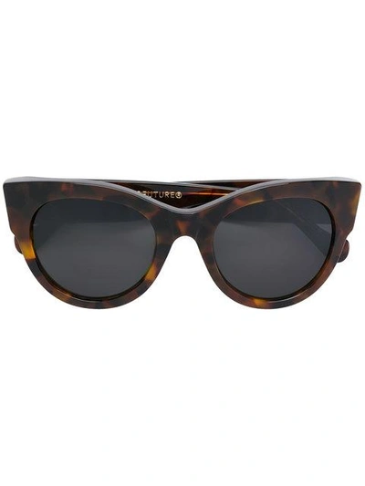 Retrosuperfuture Noa Cat-eye Sunglasses In Brown