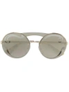 PRADA OVERSIZED ROUND SUNGLASSES,SPR65T12328537