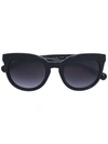 DOLCE & GABBANA rounded cat eye sunglasses,DG425879212309185