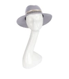 MAISON MICHEL VIRGINIE FEDORA WITH MOHAIR AND SATIN RIBBON TRIM,P000000000005695388