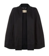 BURBERRY EMBROIDERED JERSEY CAPE,P000000000005620500
