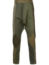 MOSTLY HEARD RARELY SEEN TWILL DROP CROTCH PANTS,MH08AGB0412324208