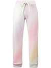 THE ELDER STATESMAN pastel tie-dye cashmere joggers,GRLSWP12390788