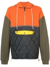 MOSTLY HEARD RARELY SEEN QUILTED HOODIE,MH08AGKH0212324197
