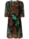 DOLCE & GABBANA DOLCE & GABBANA FLORAL EMBROIDERED LACE DRESS - MULTICOLOUR,F66C2THLMN612398351